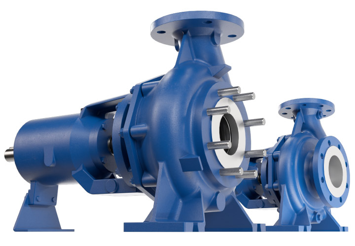 Produzione pompe centrifughe industriali