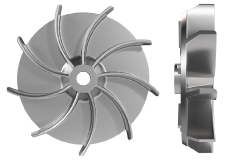 Girante vortex pompa centrifuga RS