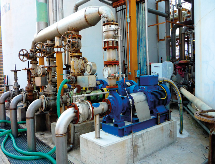 Pompe centrifughe per industria chimica