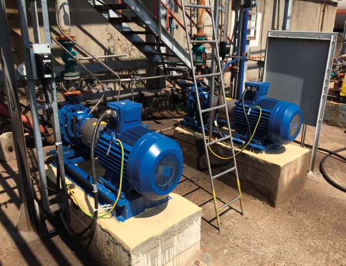 Pompe centrifughe per industria chimica