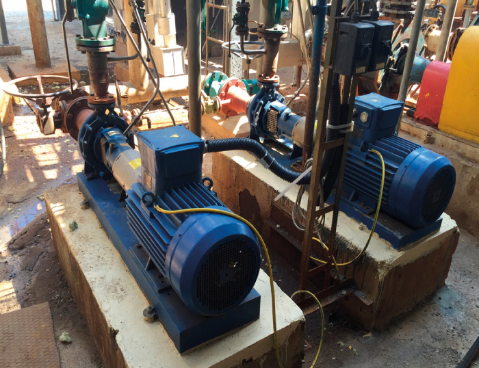 Pompe centrifughe per industria chimica