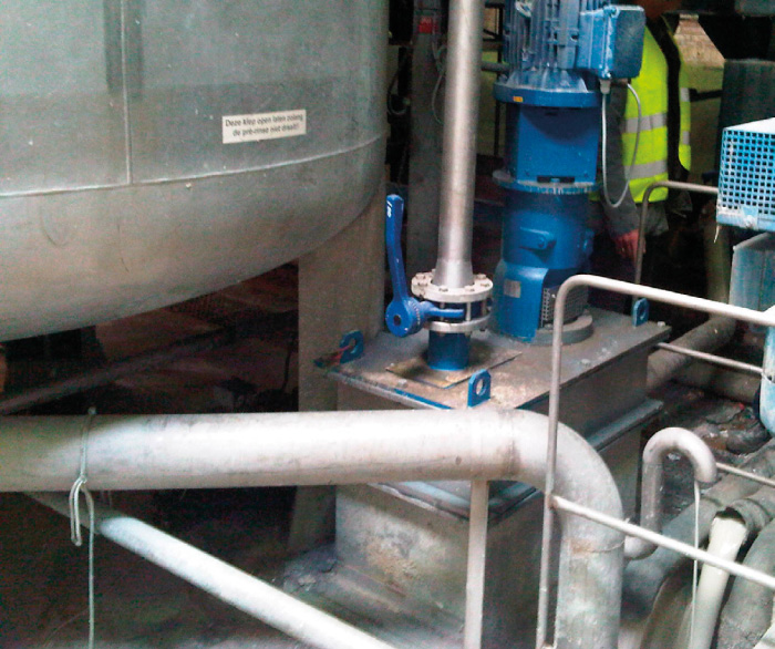 Pompe centrifughe per industria chimica