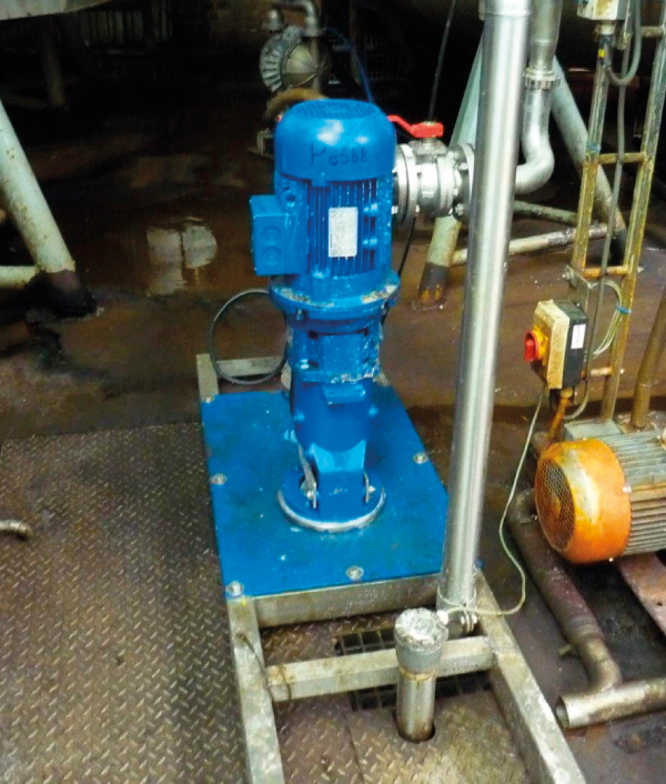 Pompe centrifughe per industria chimica