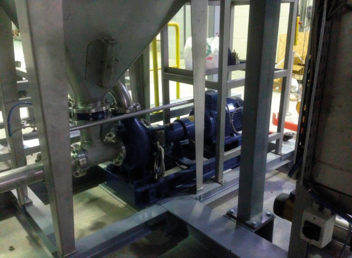 Pompe centrifughe per industria chimica