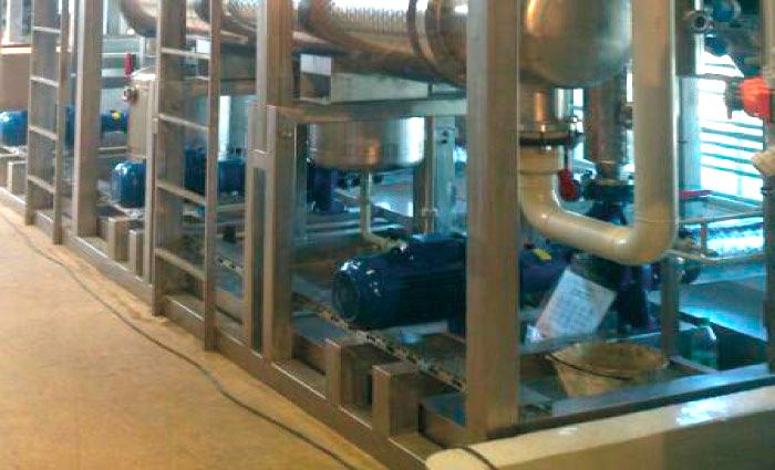 Pompe centrifughe trattamento acque