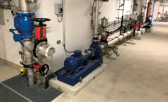 Pompe centrifughe trattamento acque